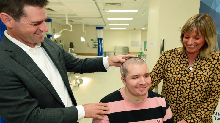 Brisbane man regrows skull in world-first procedure