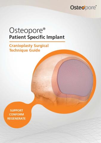 Surgical Guide - Osteopore PSI Cranioplasty